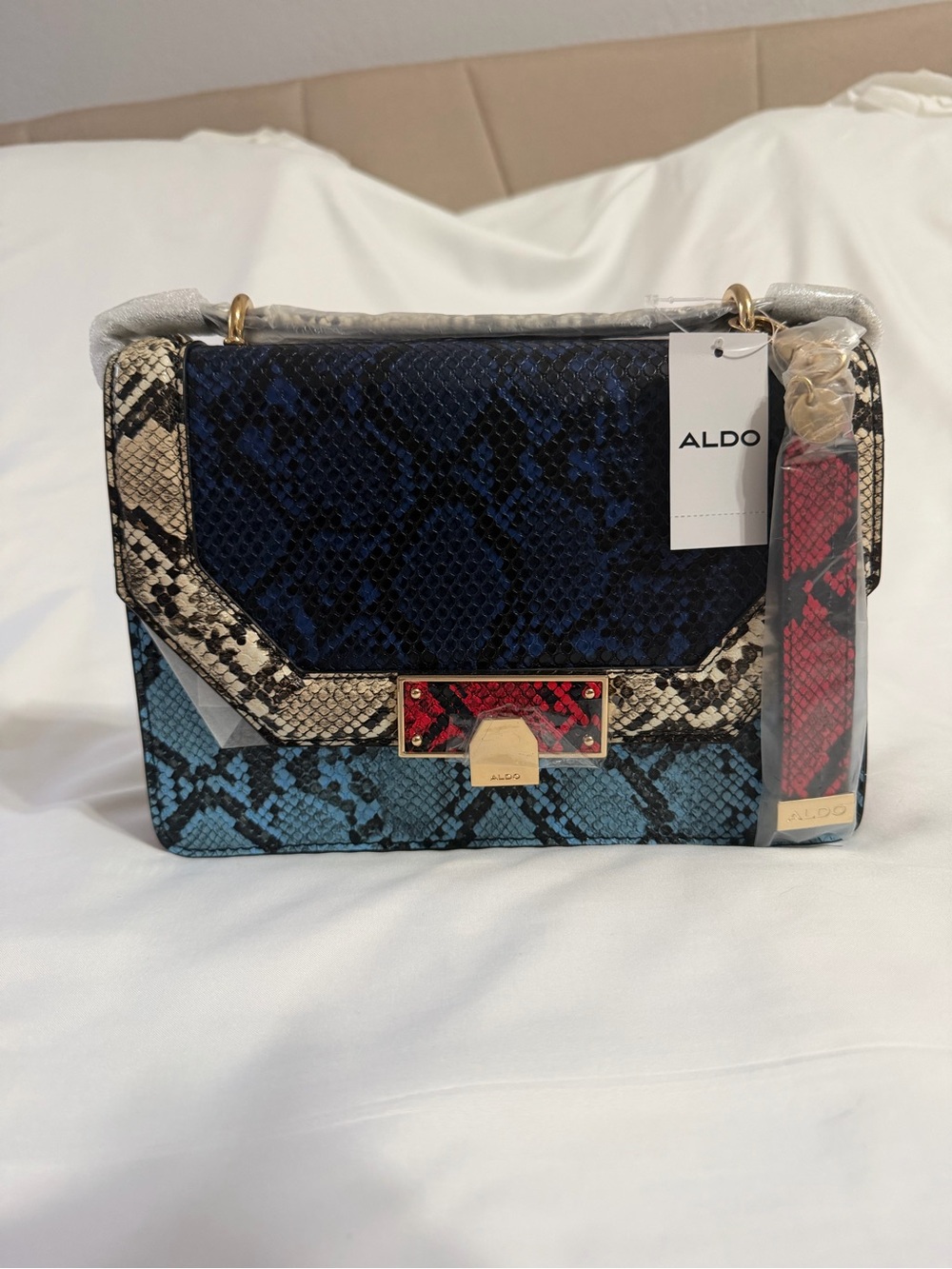 ALDO Ciaswen Cross Body - Multicolor Snakeskin